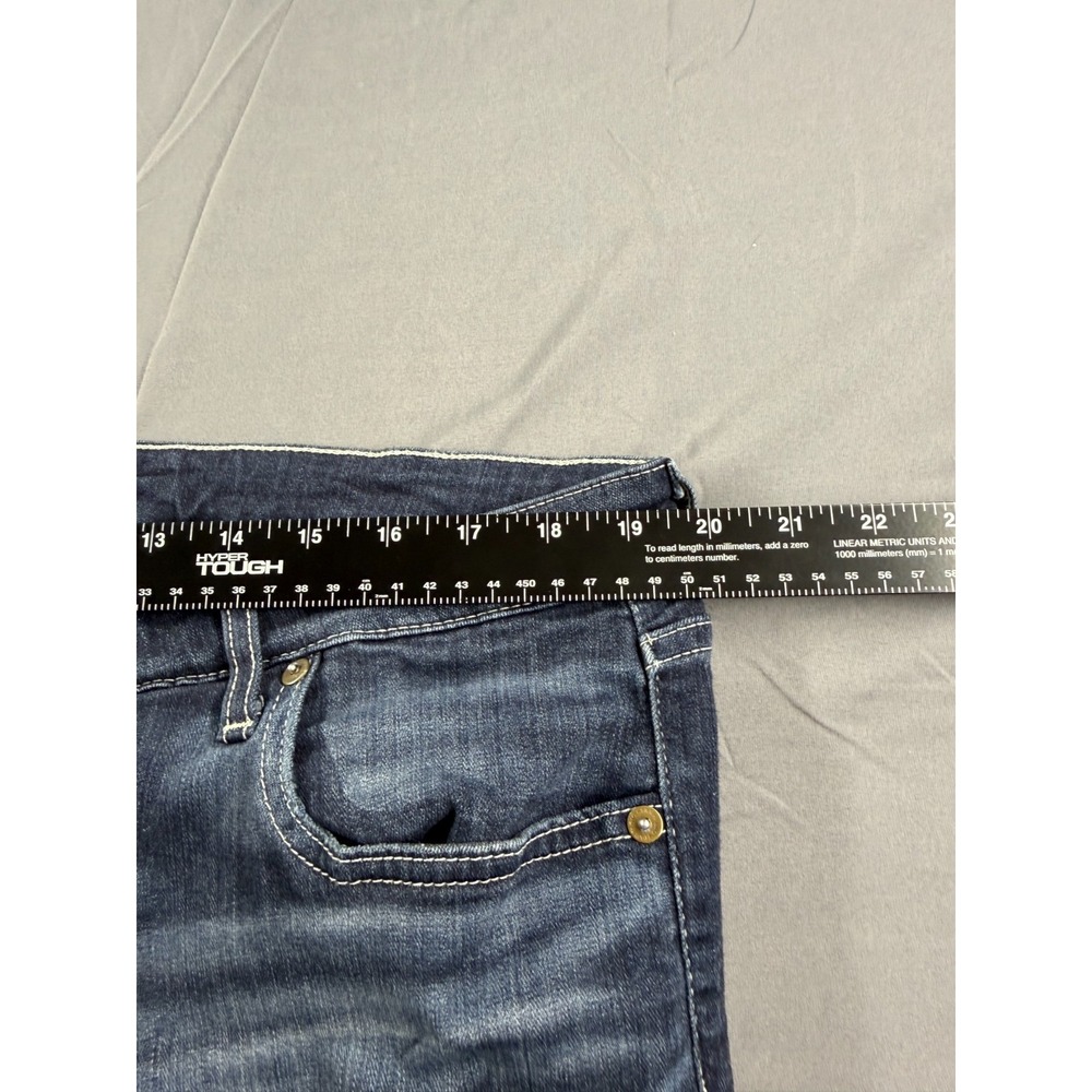 Big Star Maddie Jeans Womens 38R Bootcut Stretch Blue Denim Mid Rise 38x31 - Picture 10 of 10